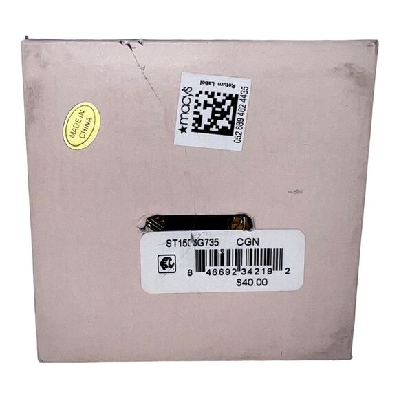 Jessica Carlyle Gold-Tone Black Strap Analog Watch & Bracelets New - Picture 6 of 6